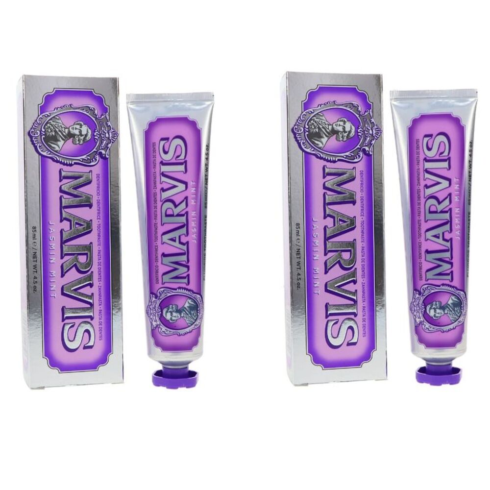 Marvis Jasmin Mint Toothpaste 4.5 oz, Pack of 2
